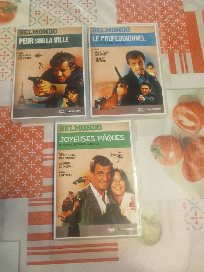 3 DVD de Jean Paul Belmondo