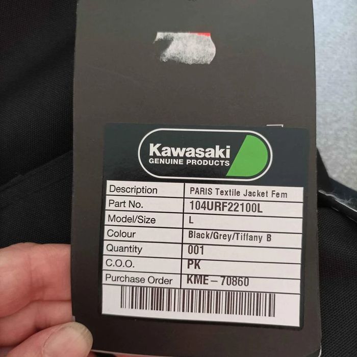 blouson moto femme Kawazaki neuf - photo numéro 2
