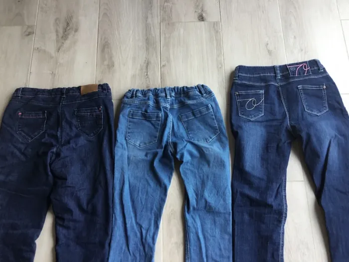 Lot pantalons en jeans - photo numéro 4