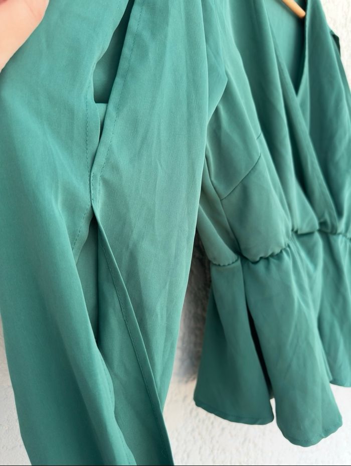 Blouse verte - photo numéro 2
