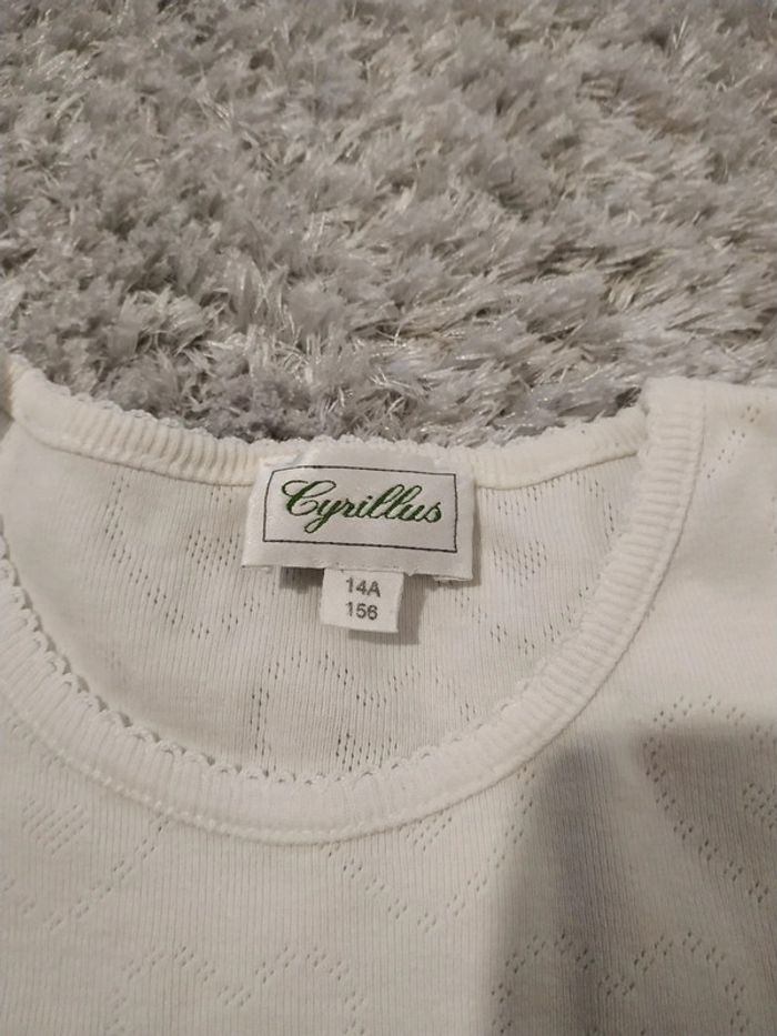 T-shirt blanc manches courtes Coeur 🤍
14 ans
Cyrillus - photo numéro 3