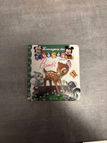 Livre Disney, l’imagerie des bébés Bambi