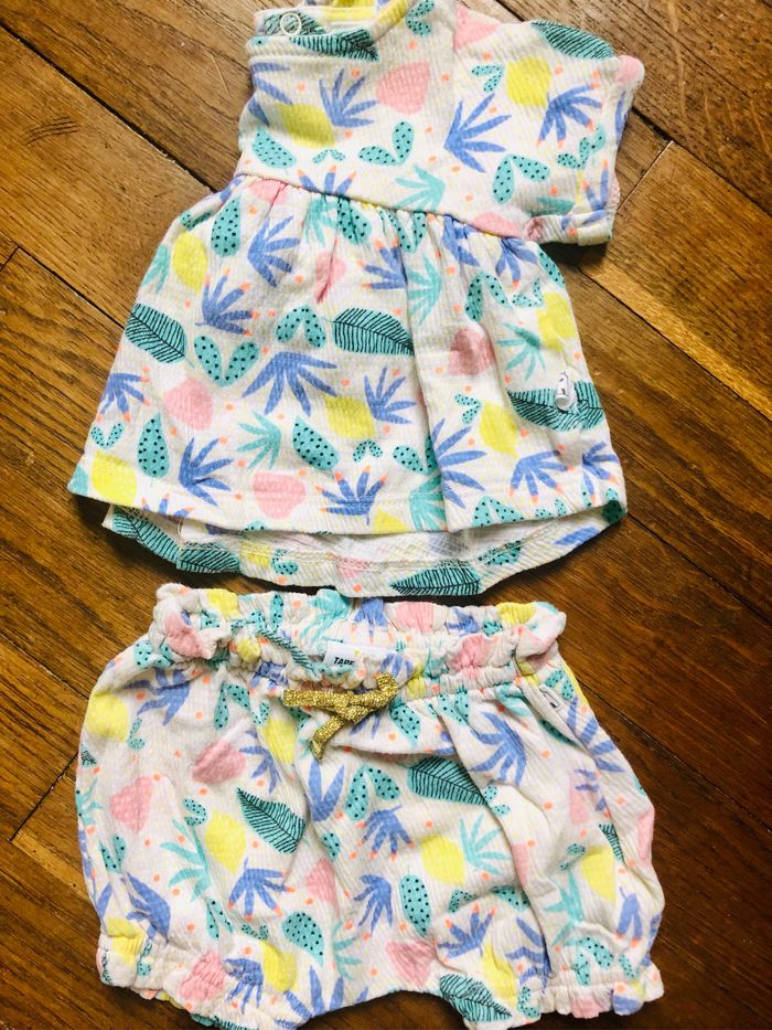 Ensemble été Taille 1 mois - photo numéro 3