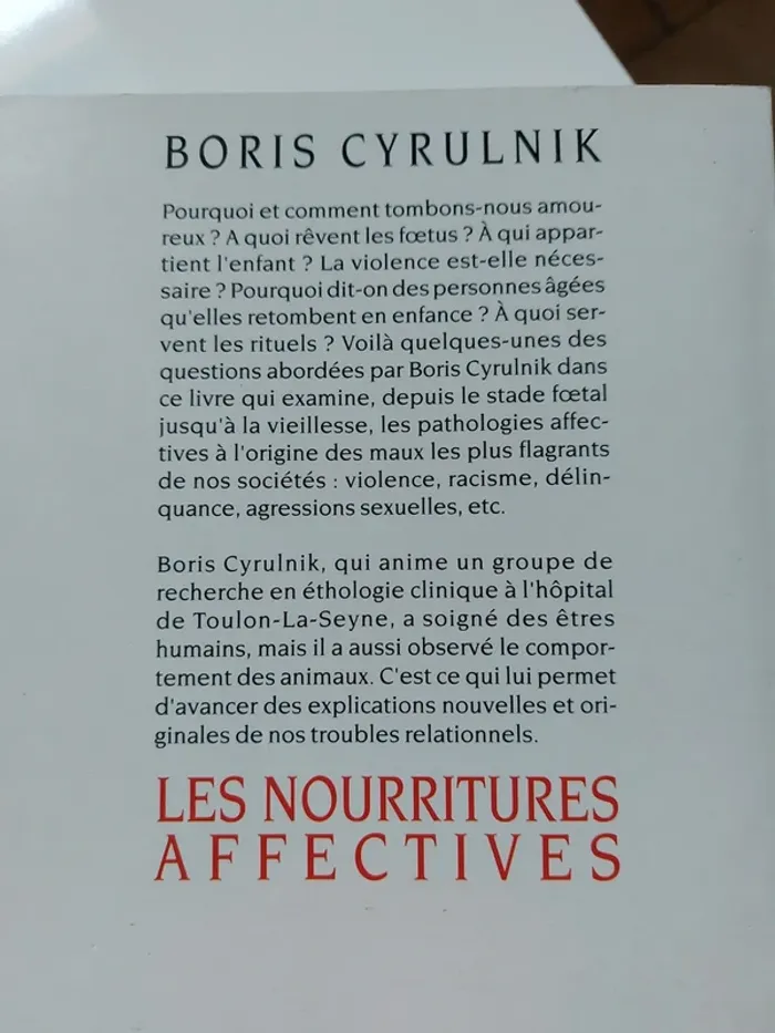 Livre Boris Cyrulnik - photo numéro 2