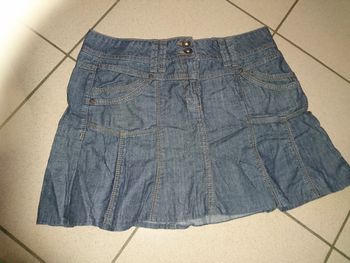 Mini jupe en jean