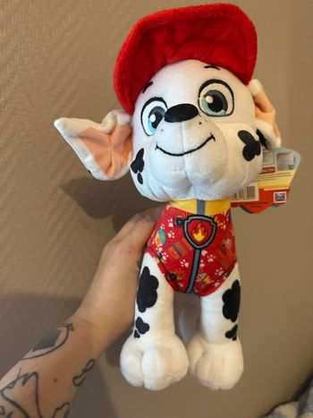 Peluche neuve marcus pat patrouille 