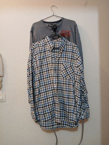 Lot homme 1 chemise et 1 haut taille L