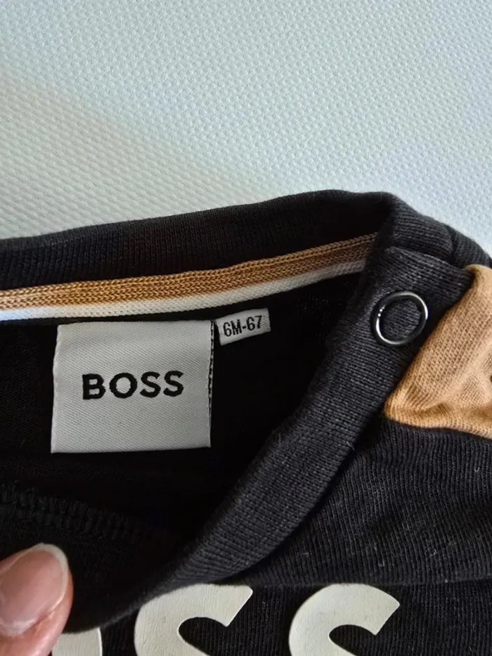 Lot de 2 tee-shirts manches longues Hugo Boss - photo numéro 3