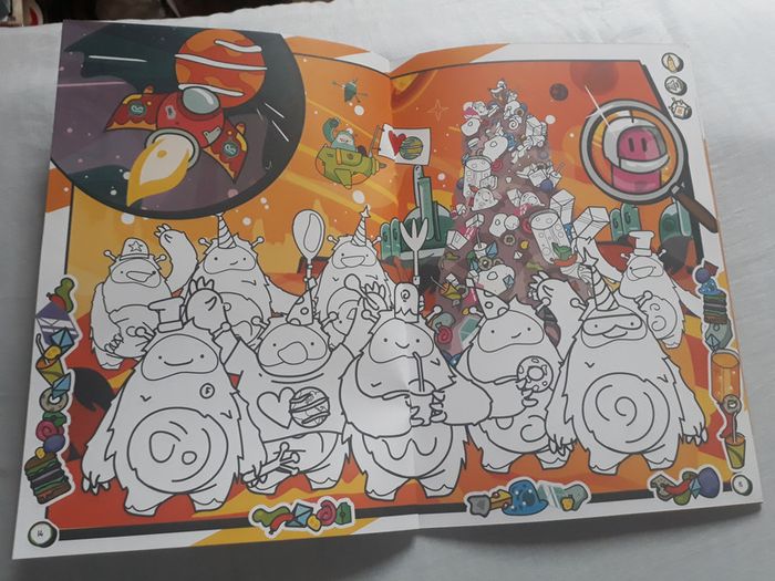 Coloriage Drawy Book - Marty & The Alien - photo numéro 12