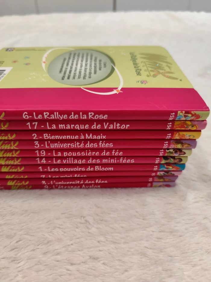 Lot de 10 livres Bibliothèque Rose Winx - photo numéro 4