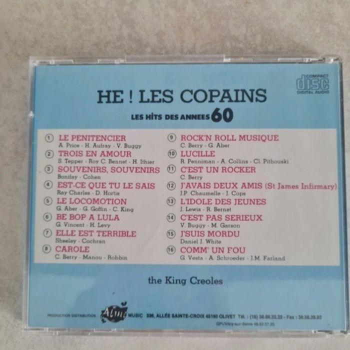 CD Hé ! Les copains - photo numéro 2