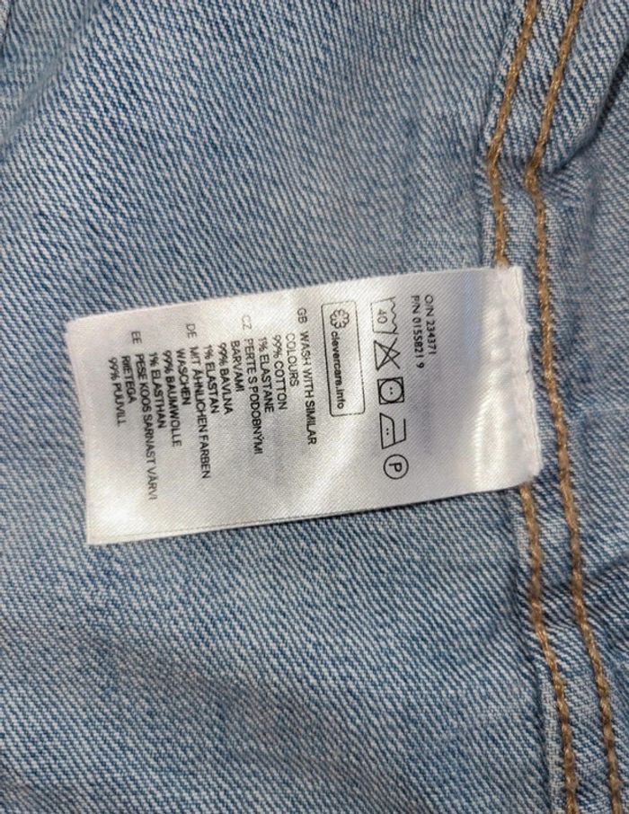 Veste en jeans H&M 34 - photo numéro 7