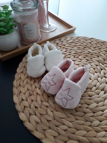 Lot chaussons bébé🌿💞