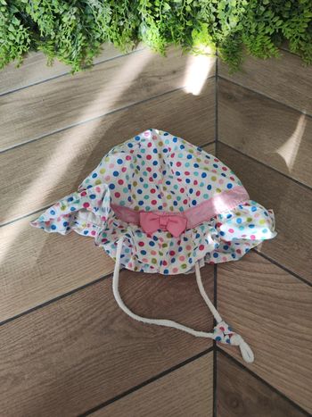 Chapeau bébé avec corde Taille 50 / 24 mois / 2 ans