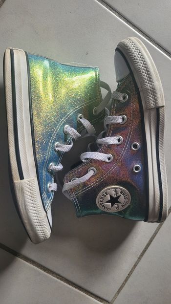 Converse métallisé