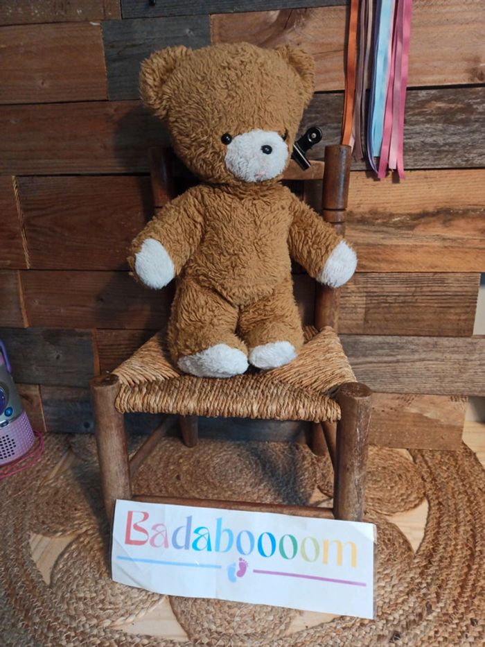 Peluche ours Boulgom vintage