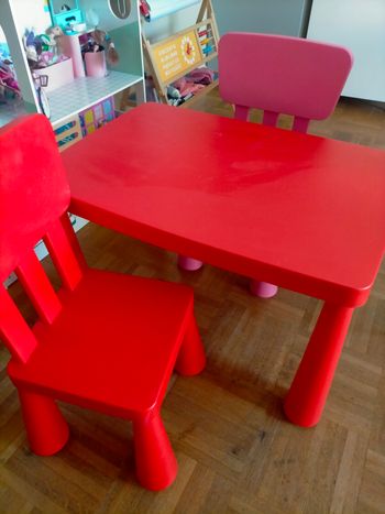 Table et chaises ikea