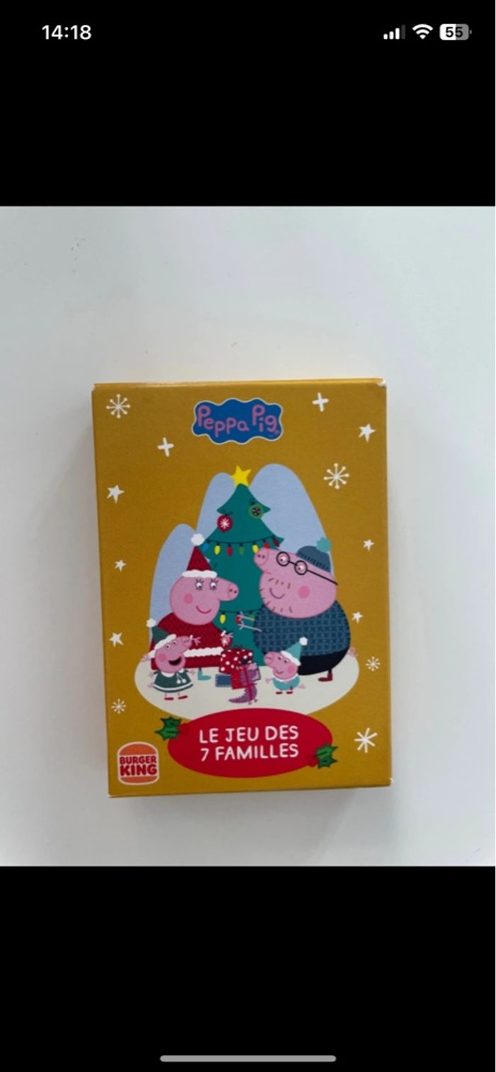 Jeux 7 familles Peppa Pig