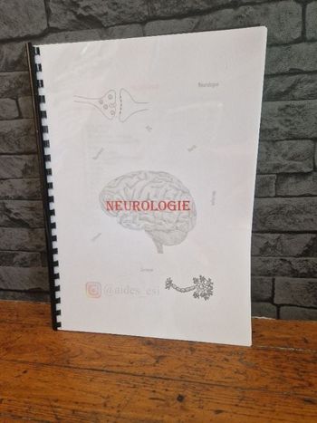 Fiches IFSI neurologie