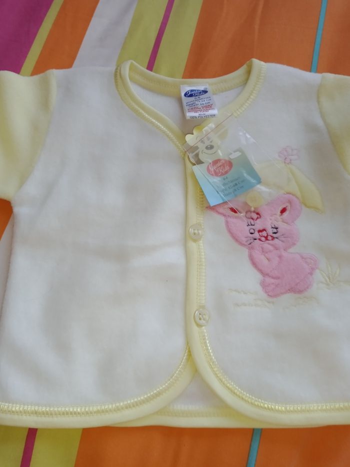 Ensemble neuf jaune 0-6 mois - photo numéro 4