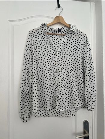 Chemise à pois