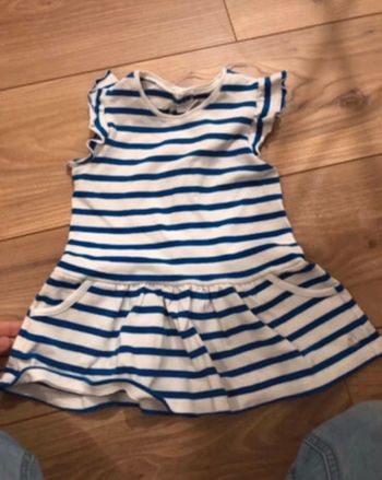 Robe petit bateau 12 mois