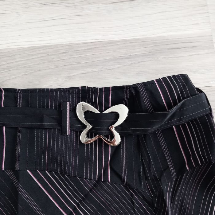 Jupe longue imprimé à rayures taille 38 - photo numéro 2