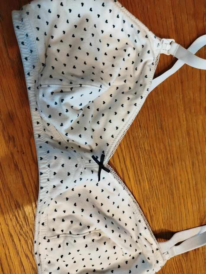 Soutien gorge allaitement coeur - photo numéro 2