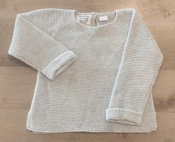 Pull Zara 3/4 ans neuf gris