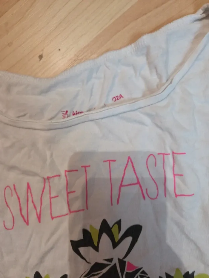 Tee shirt 12ans fille gemo - photo numéro 2