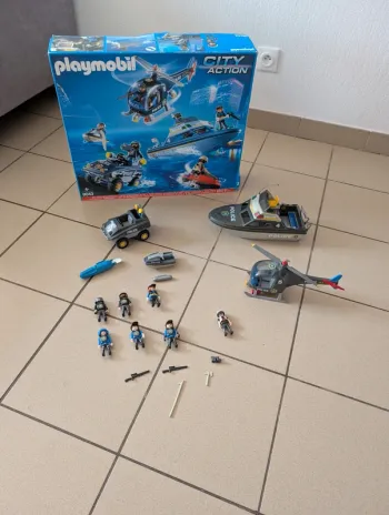 Playmobil police  forces spéciales 9043
