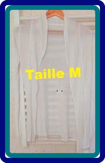 Veste blanche Bonobo  Taille  M