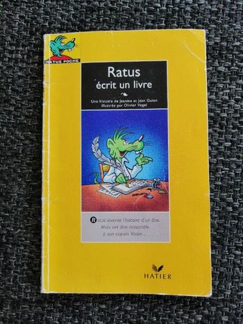Livre Ratus écrit un livre en bon état