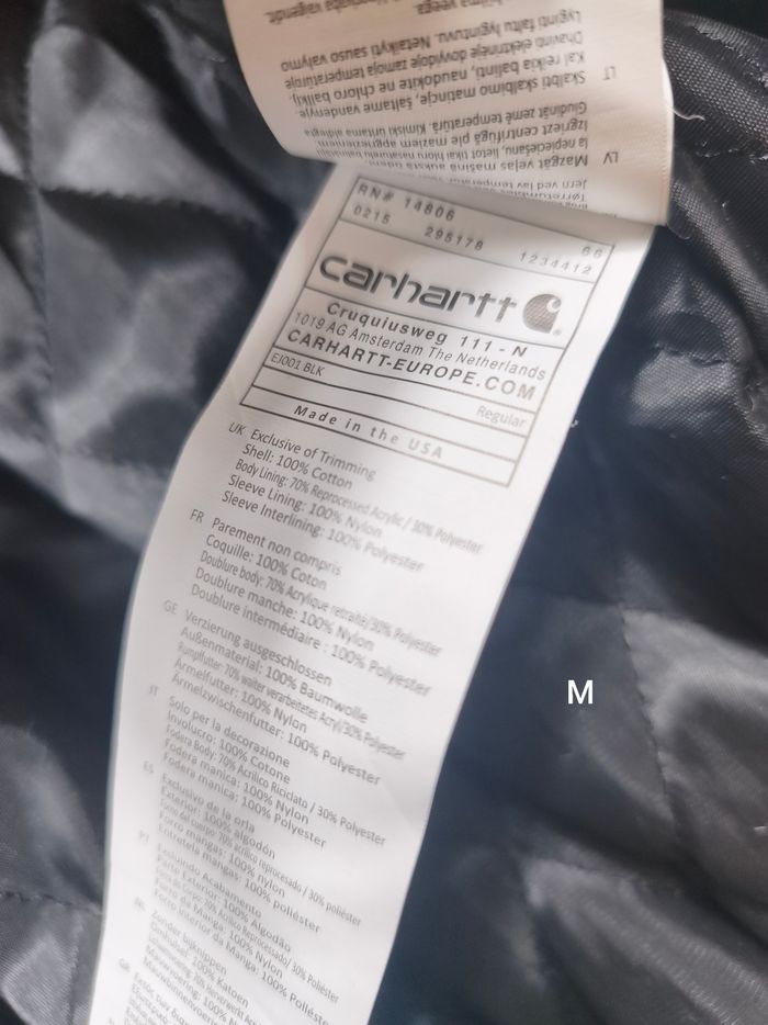 Veste caharrt camouflage taille M neuve - photo numéro 6