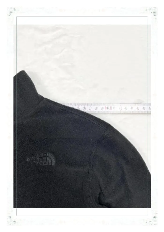 The North Face polaire demi zip noir enfant garçon 14 ans polyester - photo numéro 9