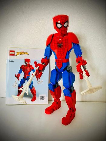 LEGO Marvel Super Heroes 76226 - La Figurine de Spider-Man - Complet avec Notice
