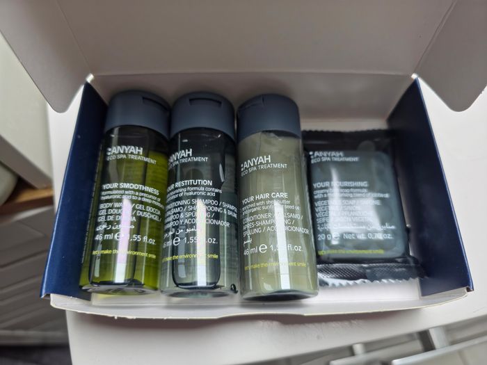 Coffret Lot Miniatures Anyah Éco Spa Neuf (4 produits) - photo numéro 2