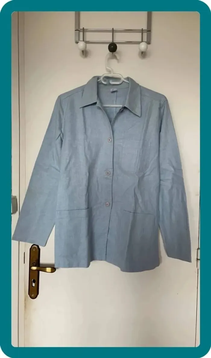 Chemise bleue