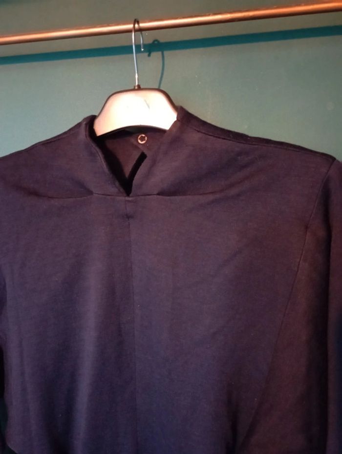 Robe midi drapée style paréo - photo numéro 2