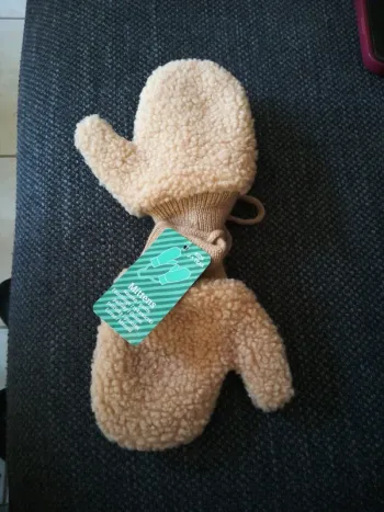 Gants moufles, enfant 2/5 ans, neufs avec étiquette