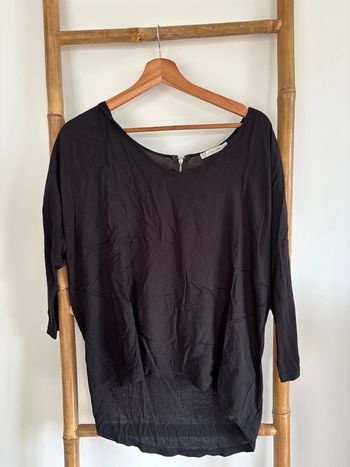 Blouse noire manches 3/4