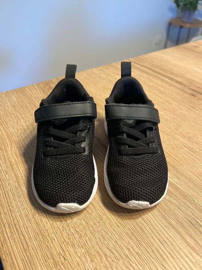Basket, chaussure, basket à scratch, puma, garçon taille 22 - photo numéro 5