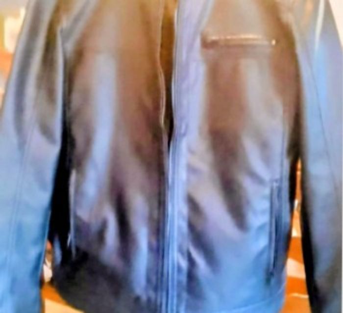 Vends .ce blouson cuir homme Taille L. Cuir - photo numéro 3
