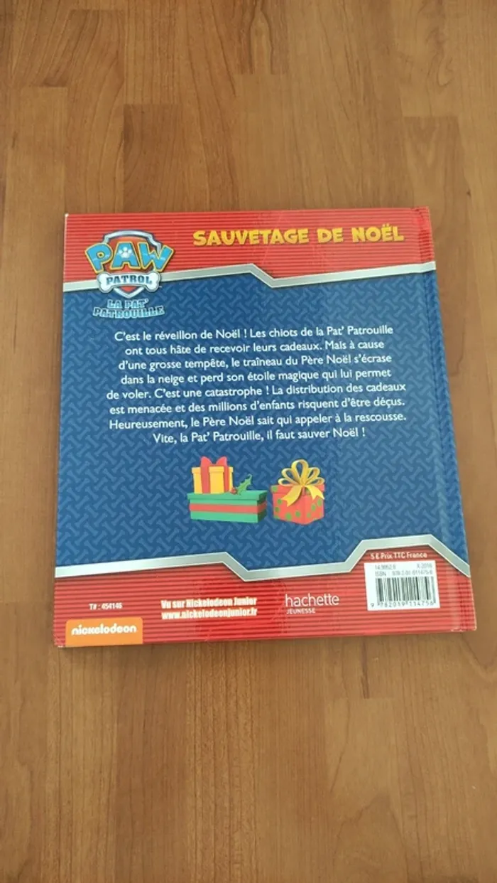 Livre pat patrouille sauvetage de Noël - photo numéro 2