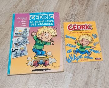📚 Lot de 2 livres Cédric - Hachette Jeunesse / Dupuis📚