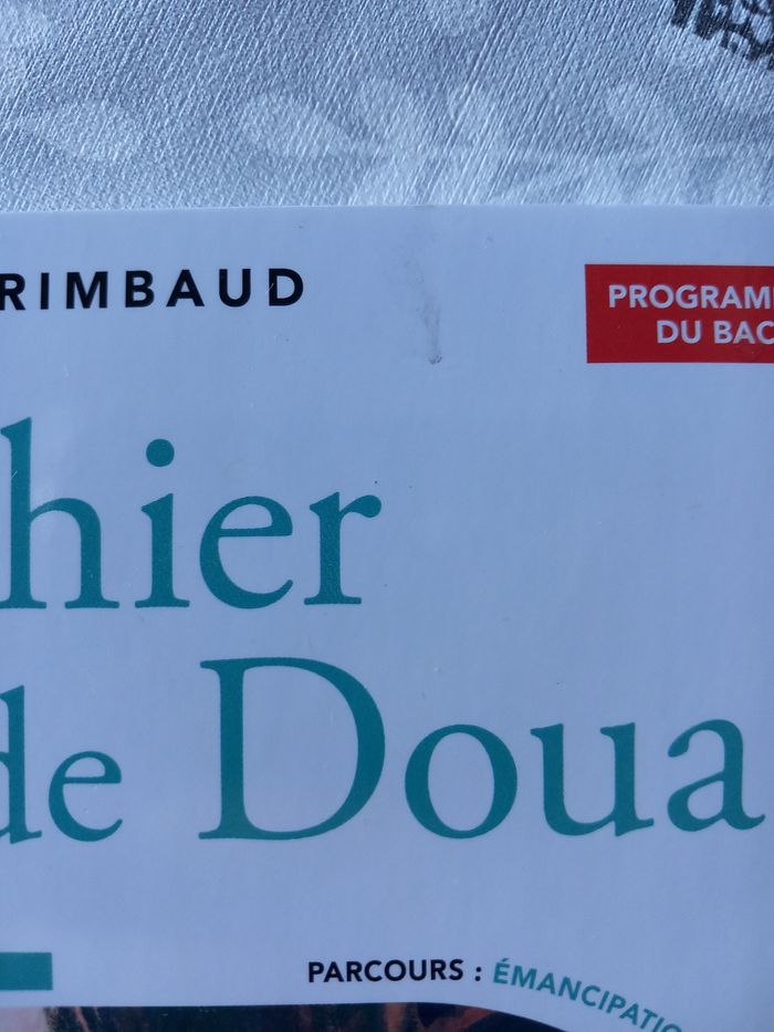 Arthur Rimbaud Cahier de Douai - photo numéro 3