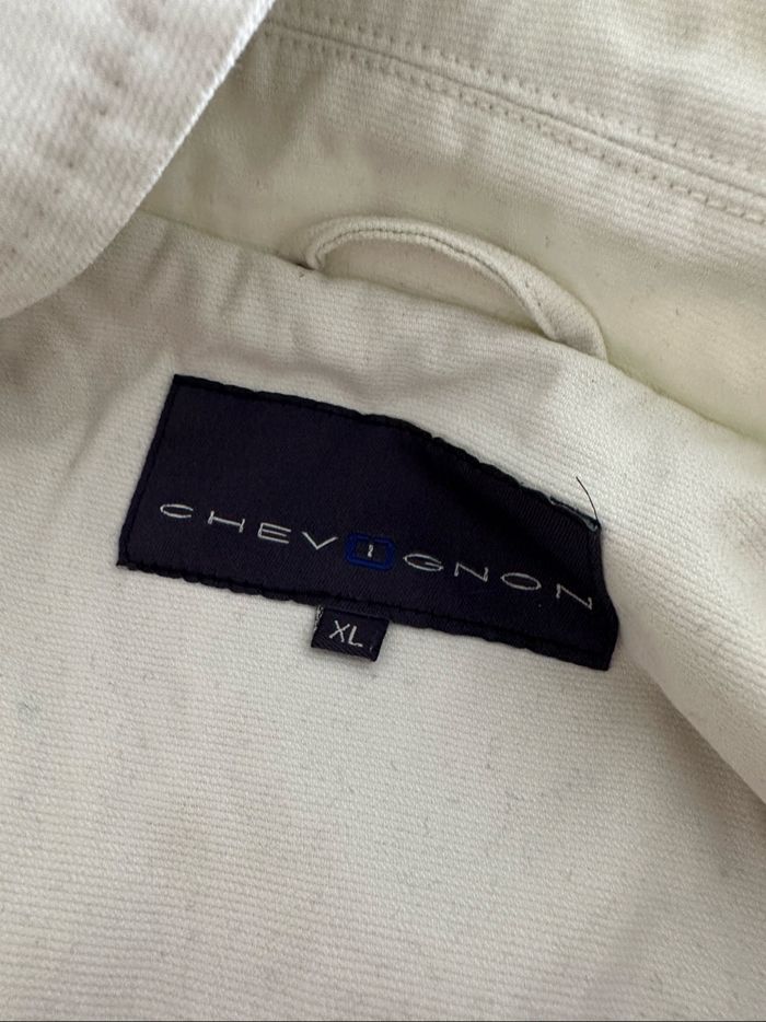Veste coupe vent blanc crème Chevignon TXL - photo numéro 8
