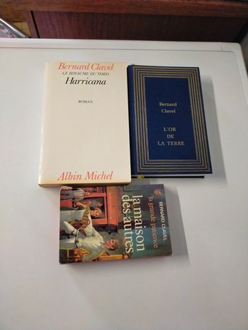 Lot de 3 livres Bernard Clavel
