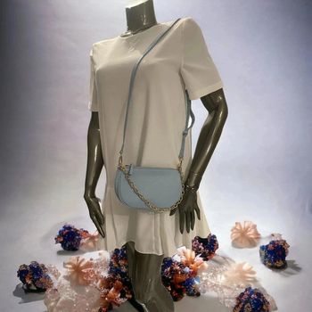 Splendide sac à main bleu