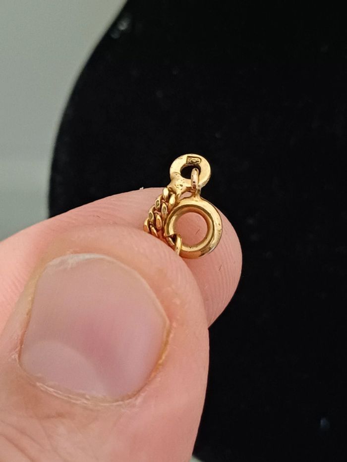 Collier vintage en plaqué or - photo numéro 8